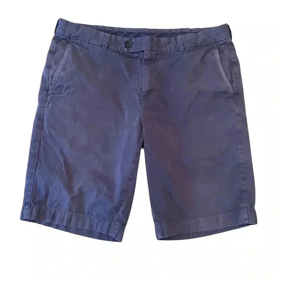 Brooks Brothers Men’s Navy Bermuda Shorts Size 36 - Picture 1 of 7